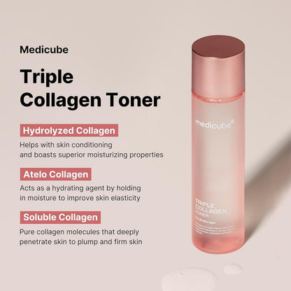 Medicube - [Renew] Triple Collagen Toner 4.0 (140ml)