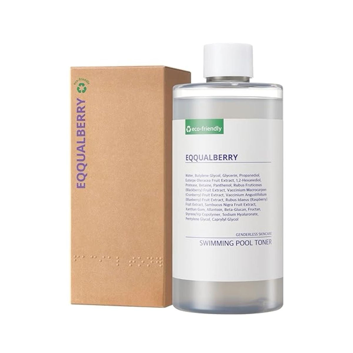 EQQUALBERRY Swimming Pool Daily Facial Toner texture — EmartGCC Kuwait