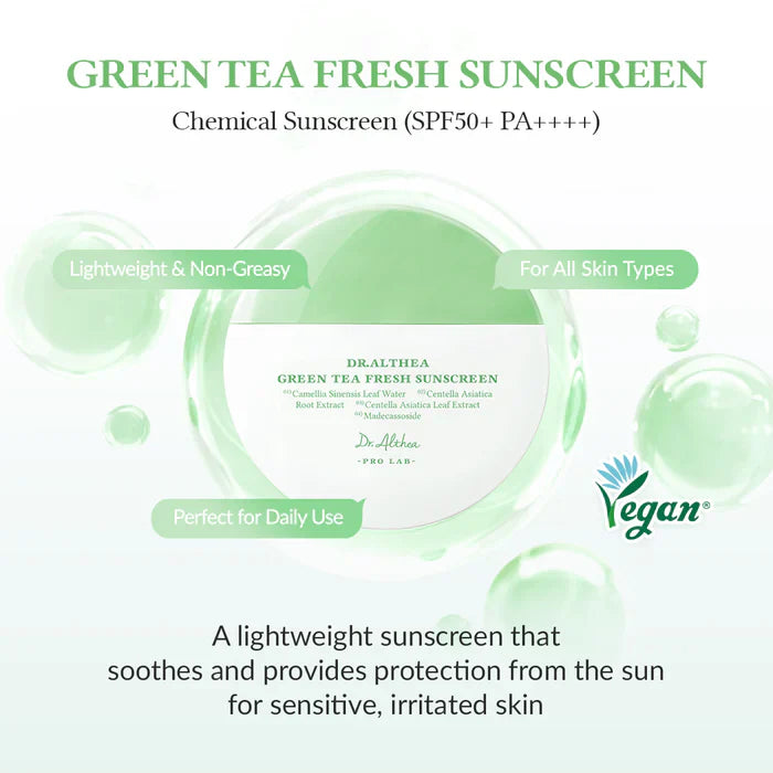 Dr.Althea - Green Tea Fresh Sunscreen (45ml)