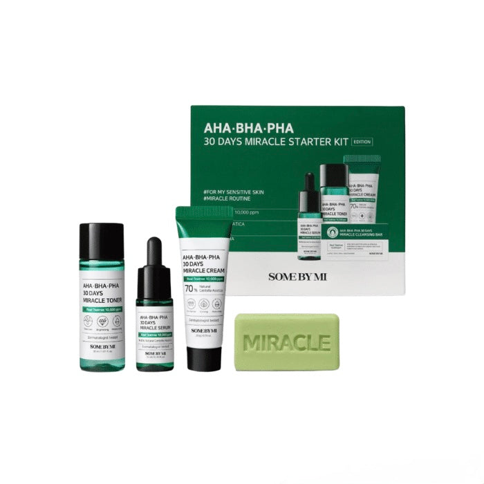 SOME BY MI - AHA BHA PHA 30 Days Miracle Starter Set [2024 Version - 4 pcs]