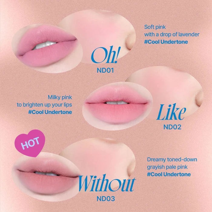 Fwee - [Keychain] Lip&Cheek Blurry Pudding Pot ND01 Oh! (5g)