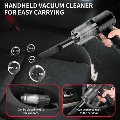 3-in-1 Rechargeable Car Vacuum Cleaner