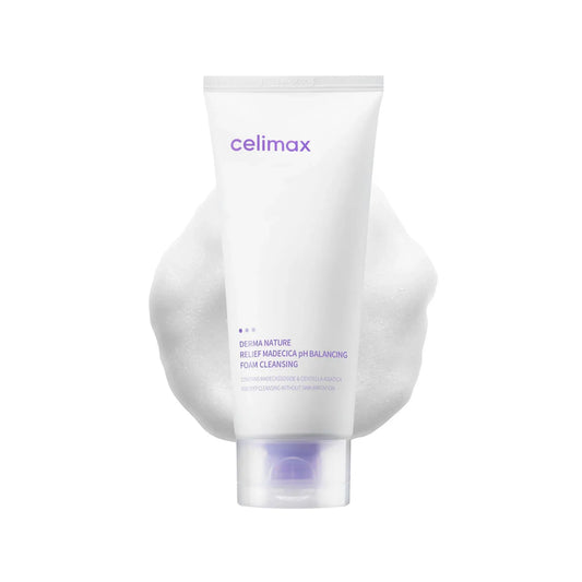 Celimax Derma Nature Relief Madecica ph Balancing Foam Cleansing - 150ml