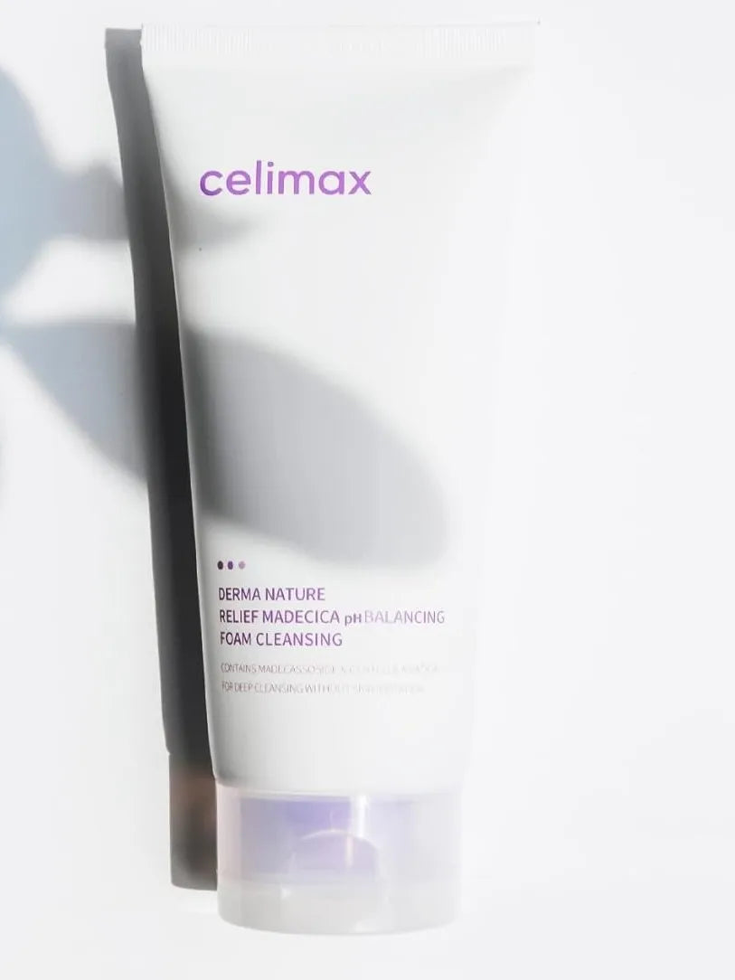 Celimax Derma Nature Relief Madecica ph Balancing Foam Cleansing - 150ml