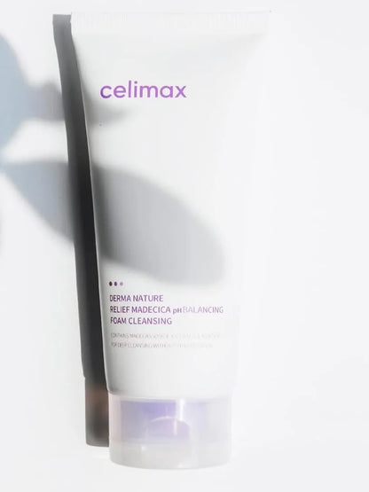 Celimax Derma Nature Relief Madecica ph Balancing Foam Cleansing - 150ml