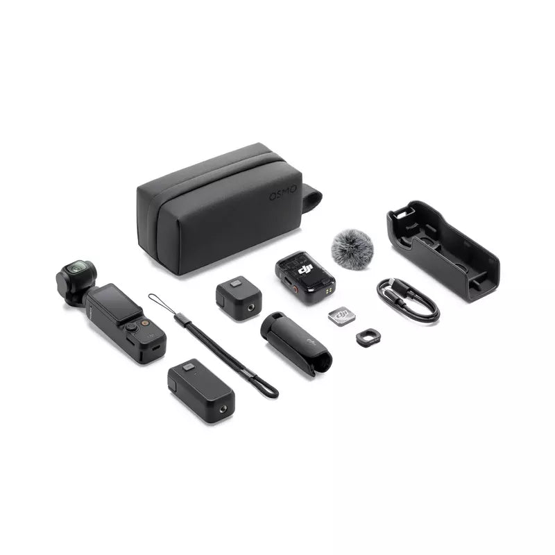 DJI Osmo Pocket 3 Creator Combo – 1″ CMOS Pocket Gimbal Camera