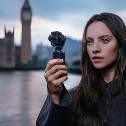 DJI Osmo Pocket 4P Standard Combo – Enhanced 1″ CMOS Dual-Lens Cinematic Pocket Gimbal Camera