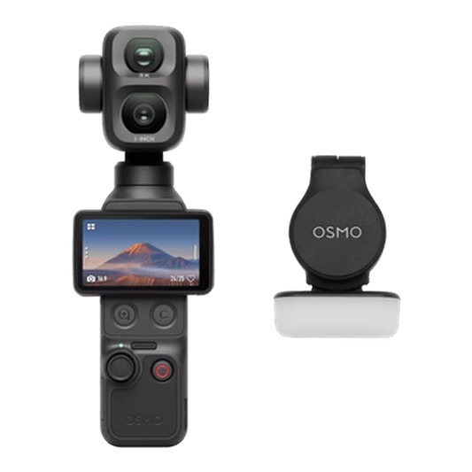 DJI Osmo Pocket 4P Standard Combo – Enhanced 1″ CMOS Dual-Lens Cinematic Pocket Gimbal Camera