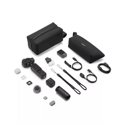 DJI Osmo Pocket 4P Vlog Combo – Enhanced 1″ CMOS Dual-Lens Cinematic Pocket Gimbal Camera