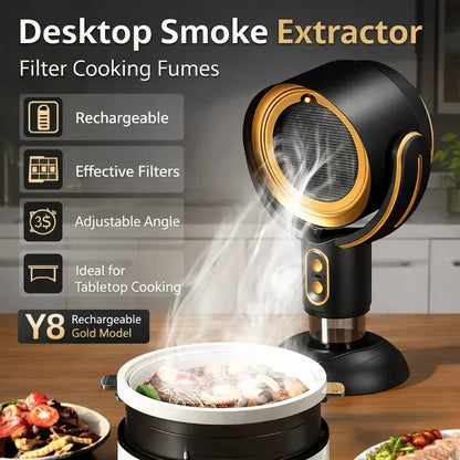 Desktop Smoke Extractor with Air Filter