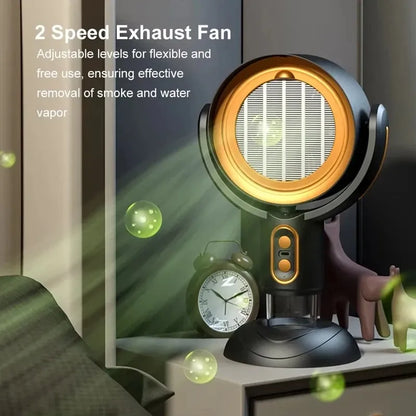 Desktop Smoke Extractor with Air Filter
