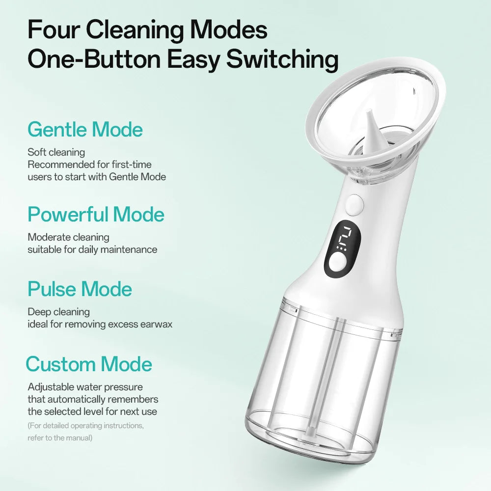 Ear Wax Cleaner with 200mL Wastewater Tank