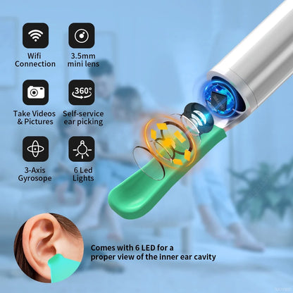Ear Wax Cleaner with Camera