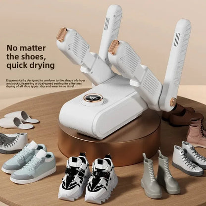 Electric Shoe Dryer – Folding UV Boot, Glove &amp; Sock Dryer