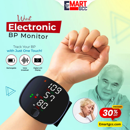 Wrist Electronic BP Monitor