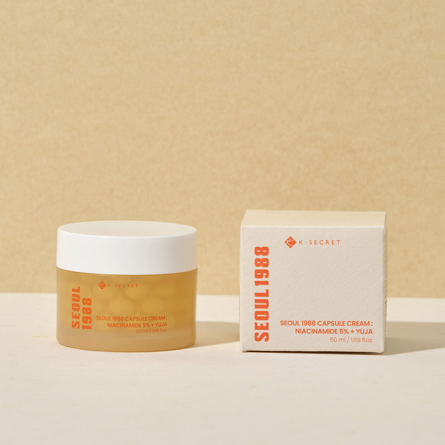 KSECRET - SEOUL 1988 Capsule Cream : Niacinamide 5% + Yuja (50ml)