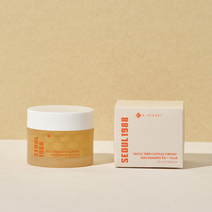 KSECRET - SEOUL 1988 Capsule Cream : Niacinamide 5% + Yuja (50ml)