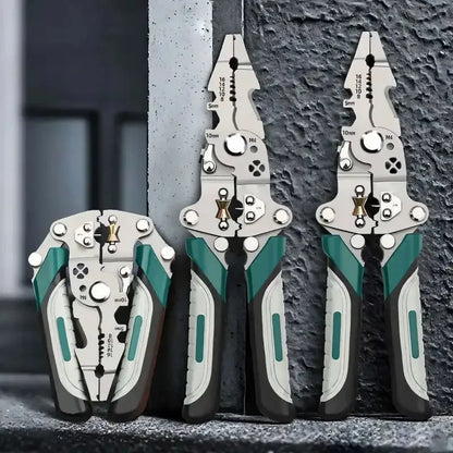 Foldable Wire Stripping Pliers
