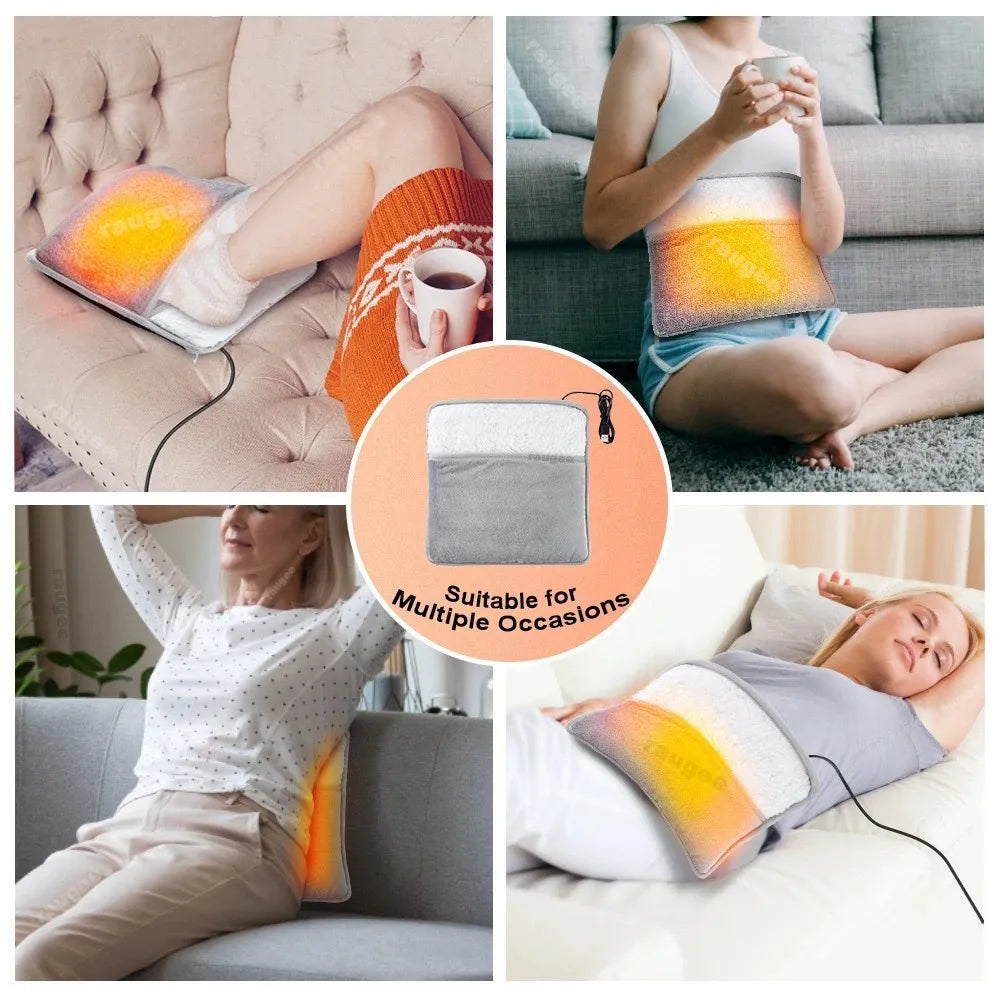 Foot Warmer – Soft Plush Electric Foot Heating Pad