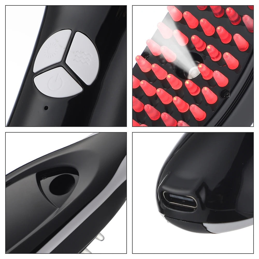 Hair Growth & Scalp Care Revolution-Electric Spray Massage Comb