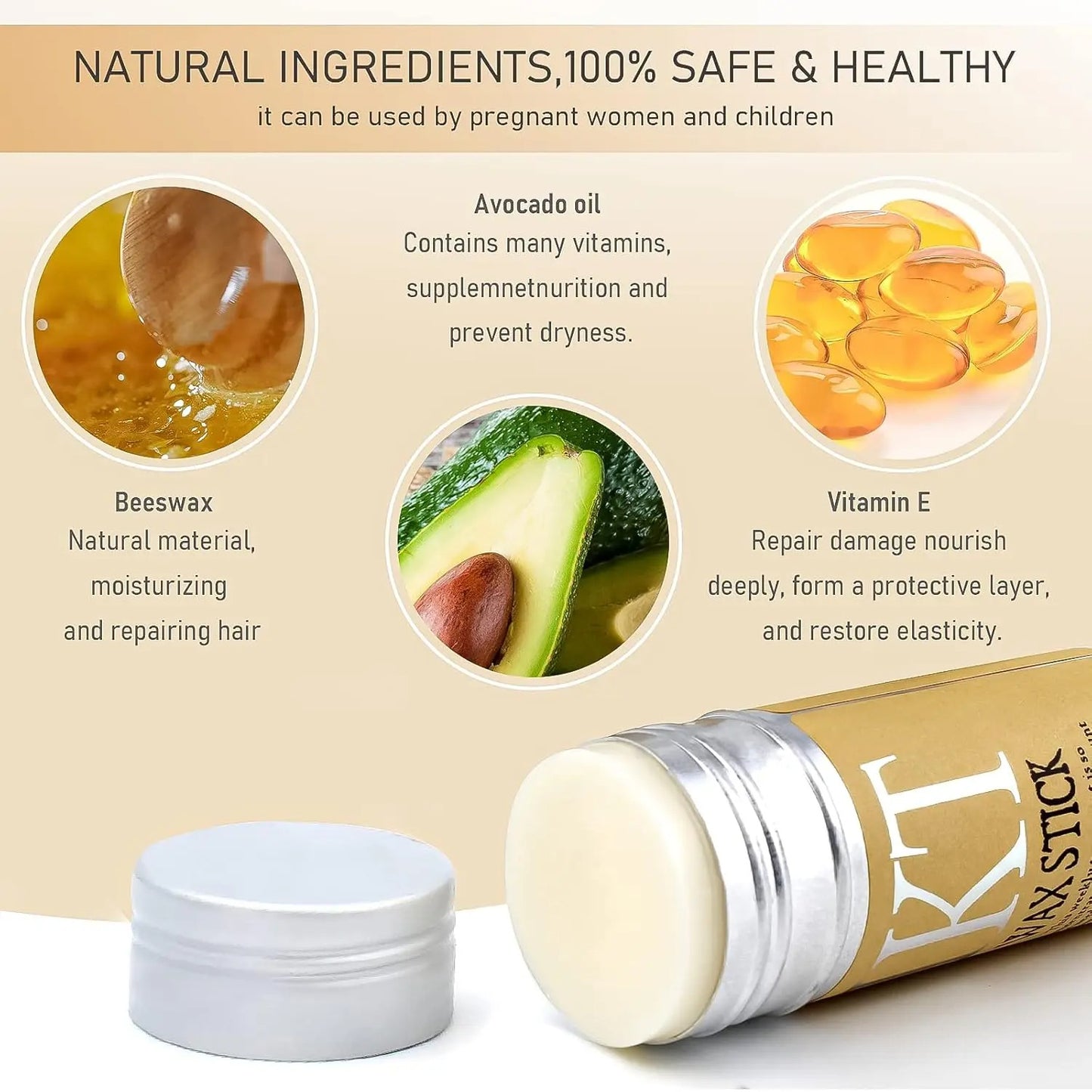 IKT Hair Wax Stick – Smooth & Sleek Hair Styling Wax