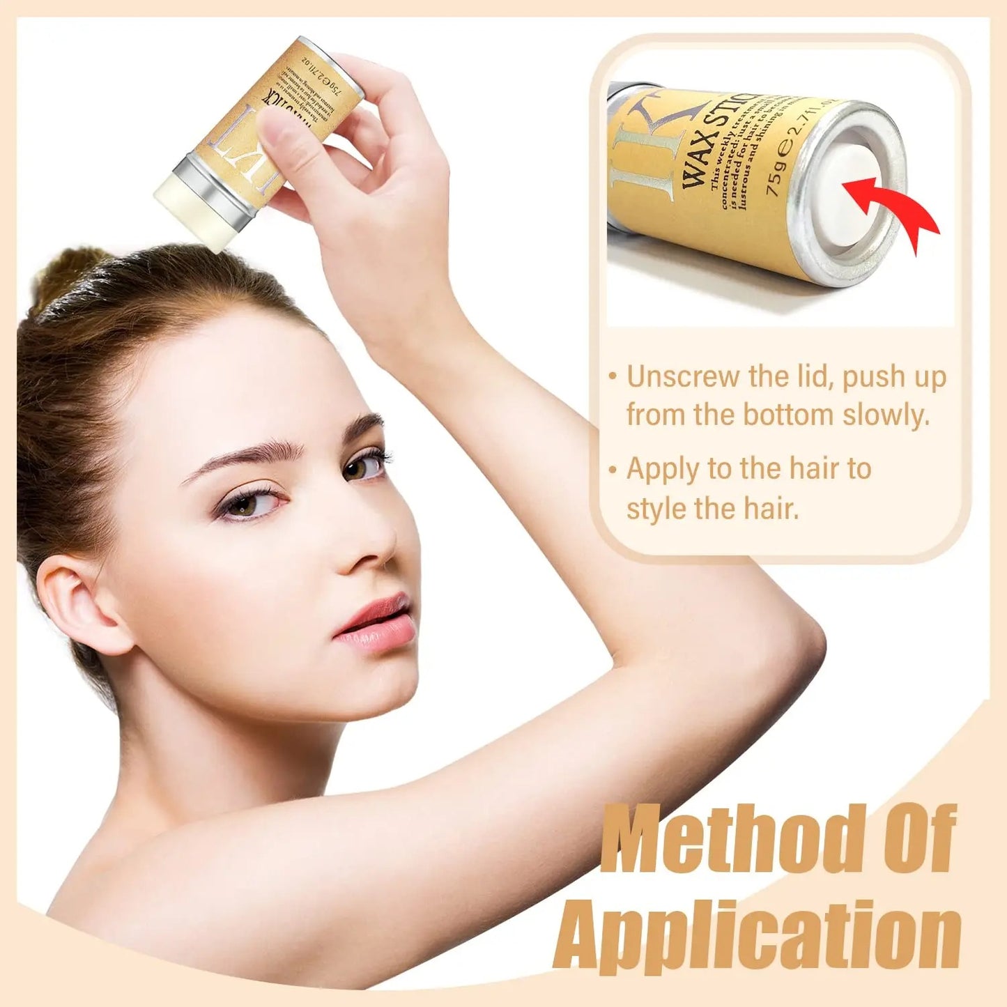IKT Hair Wax Stick – Smooth & Sleek Hair Styling Wax