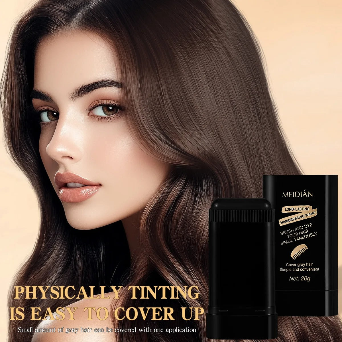 instant Hair Dye Stick with Comb