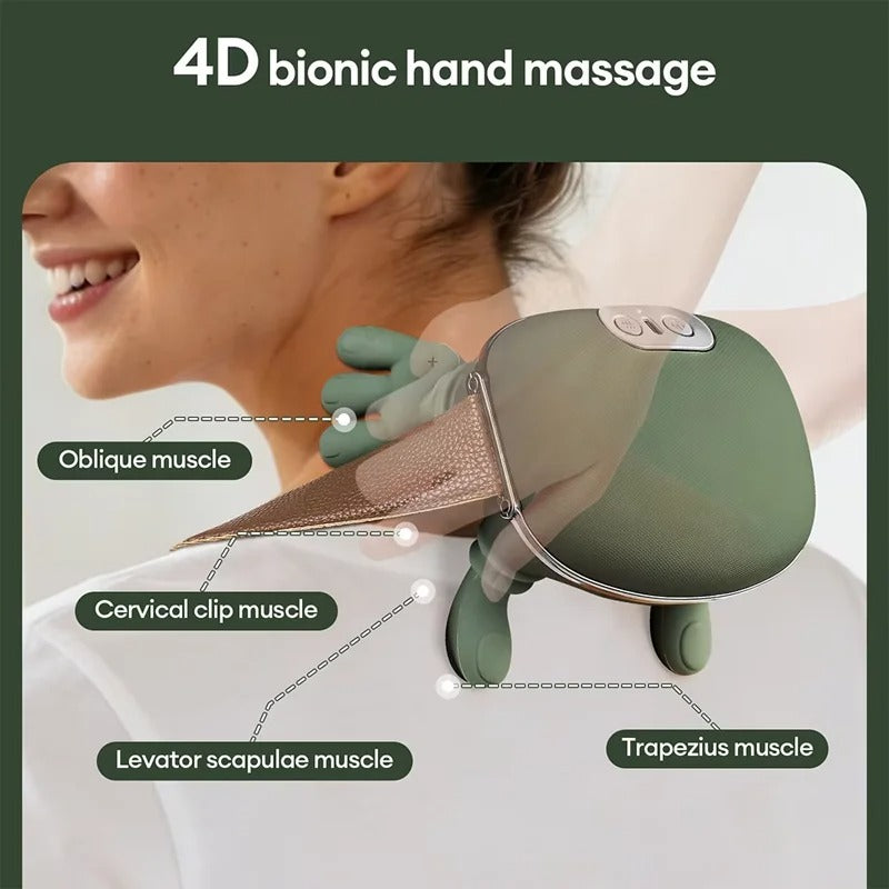 Hand-Shaped Neck Massager features — EmartGCC Kuwait