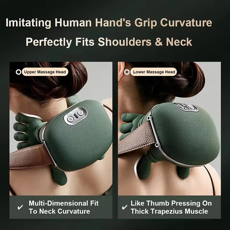 Hand-Shaped Neck Massager how to use — EmartGCC Kuwait