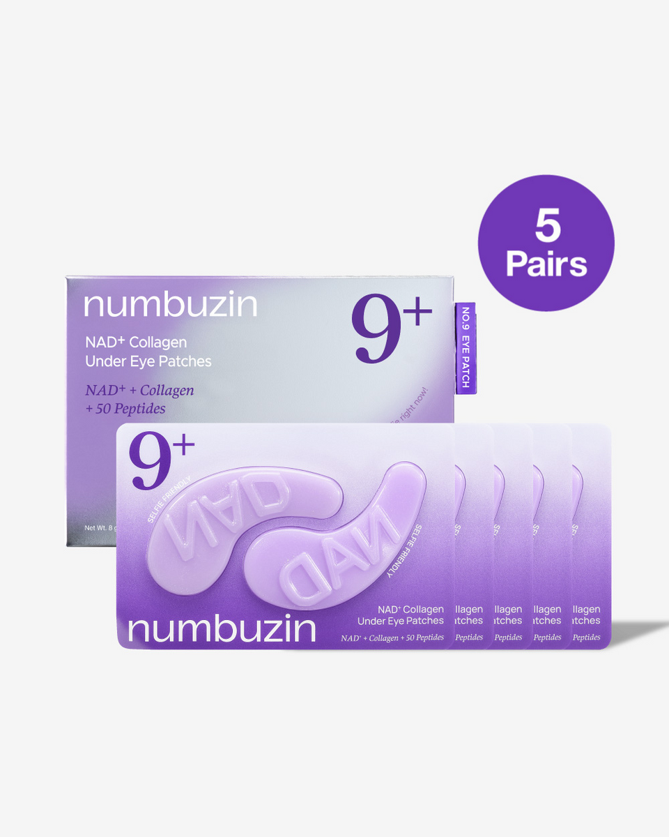 Numbuzin - لصقات كولاجين تحت العين رقم 9 [5 أزواج]
