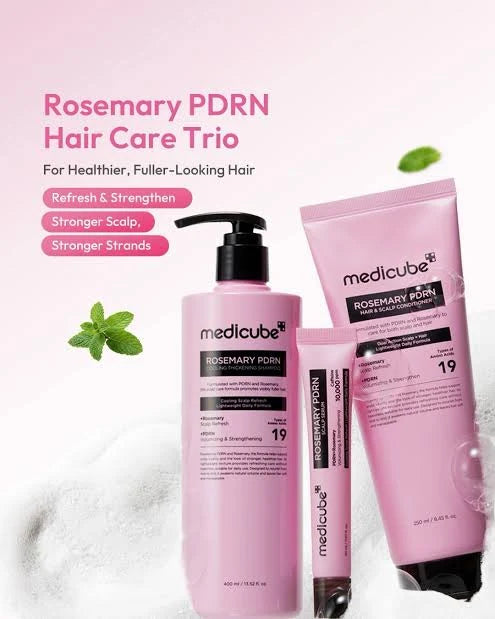 Medicube - Rosemary PDRN Cooling Thickening Shampoo [400ml]