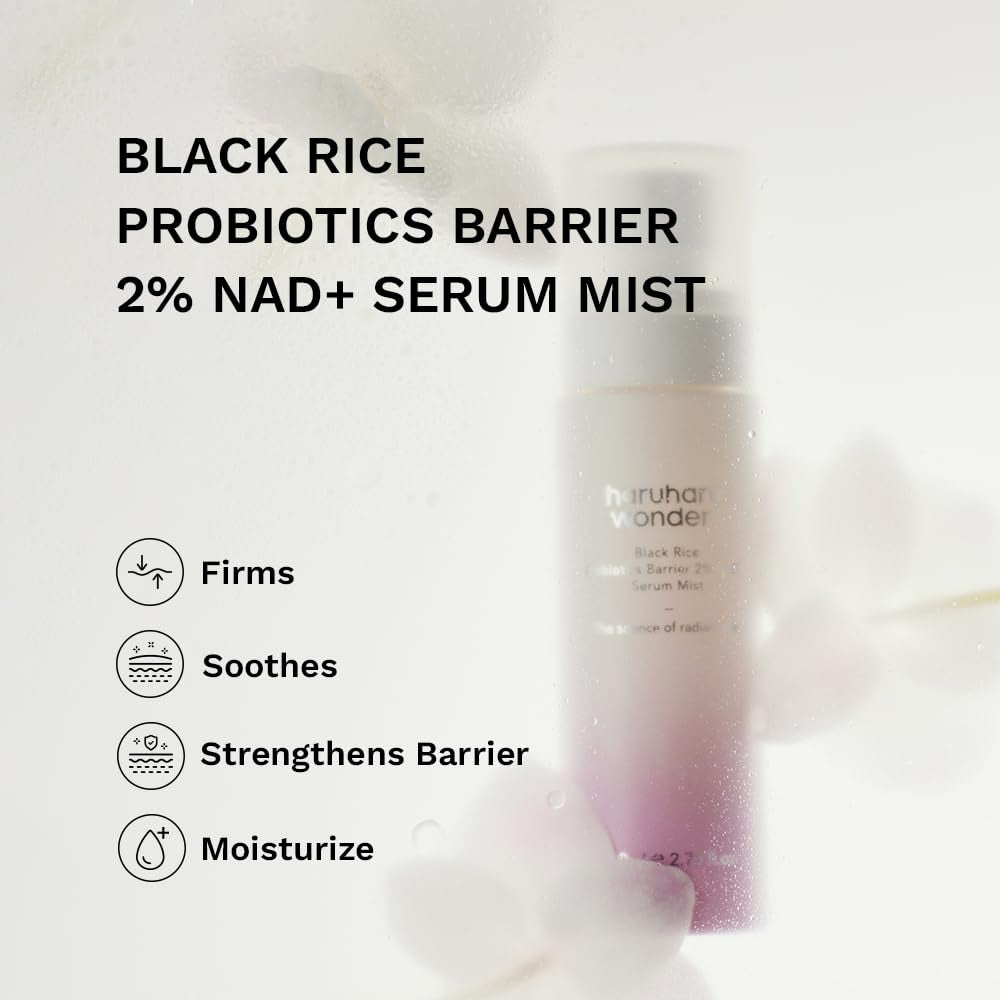 Haruharu Wonder - Black Rice Probiotics Barrier NAD+ Serum Mist [80ml]