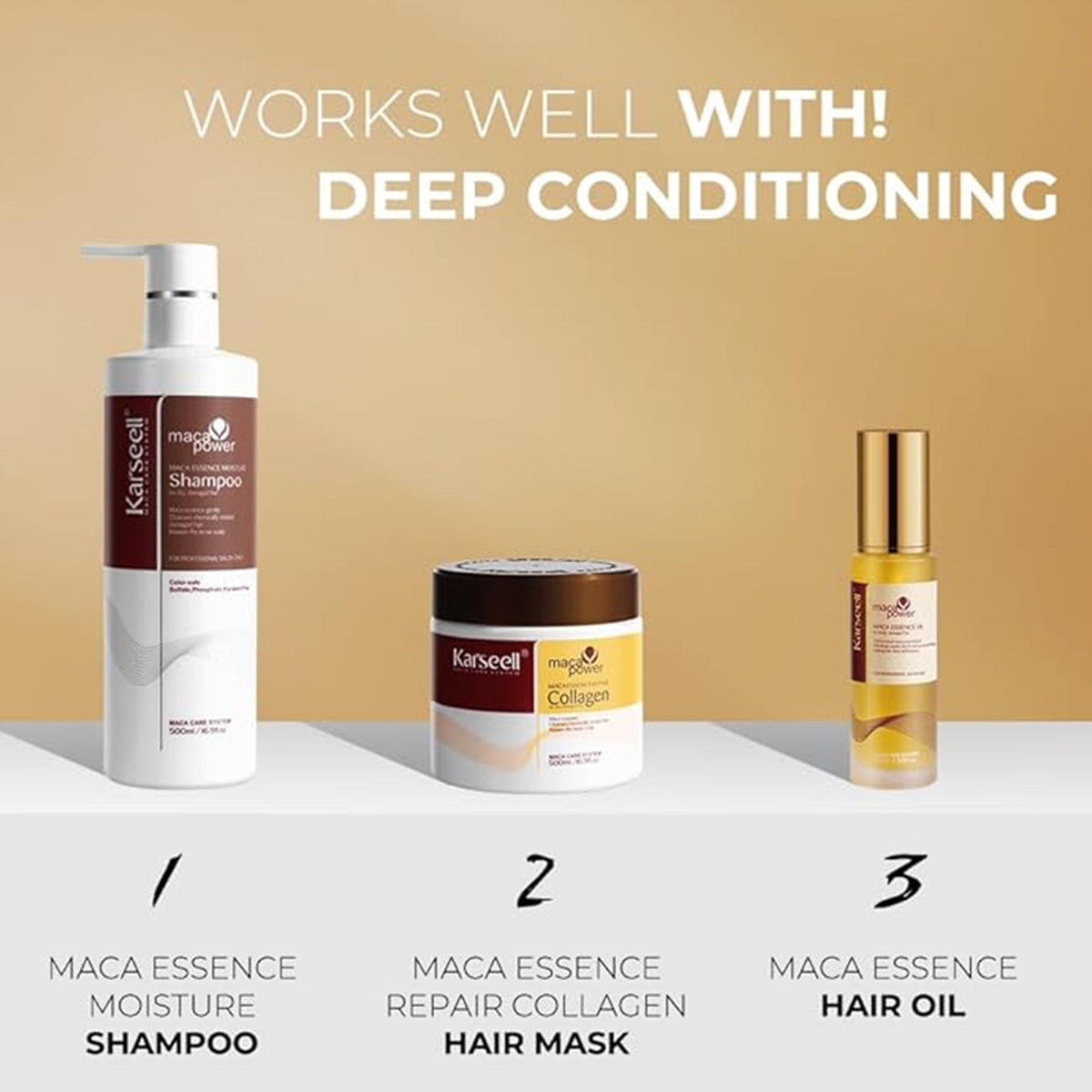 Karseell Maca Essence Moisturizing Repair Set