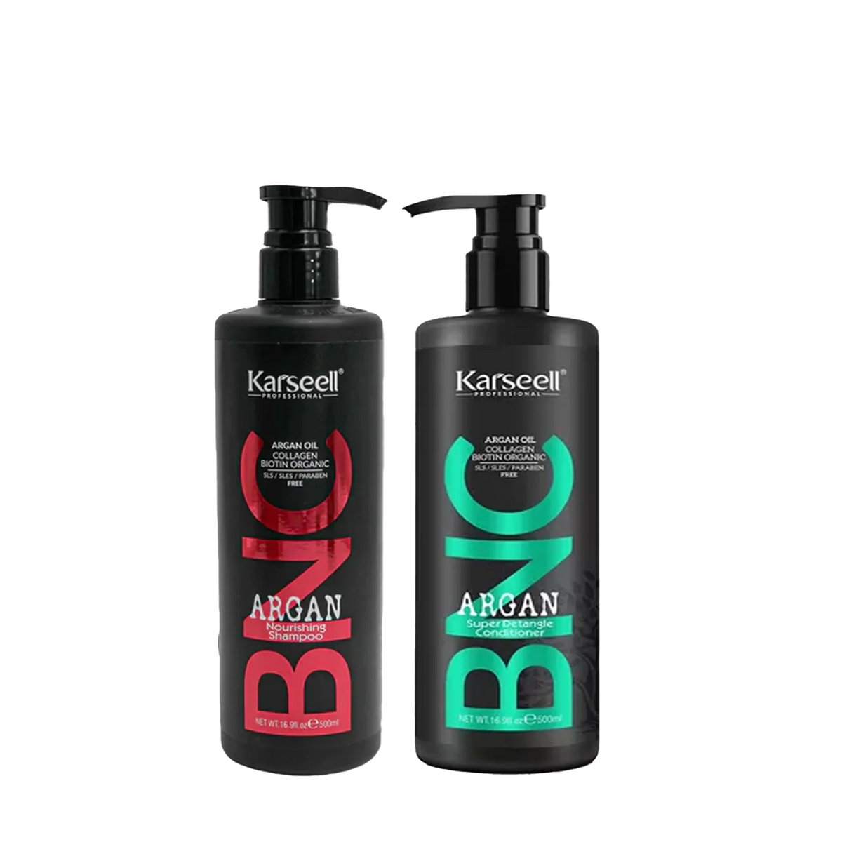 Karseell Bundle Offer BNC The Detangler set Shampoo & Conditioner - 2 pcs