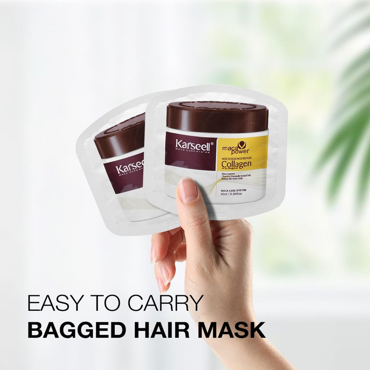 Karseell Maca Essence Repair Collagen Hair Mask  - 10ml Sachet