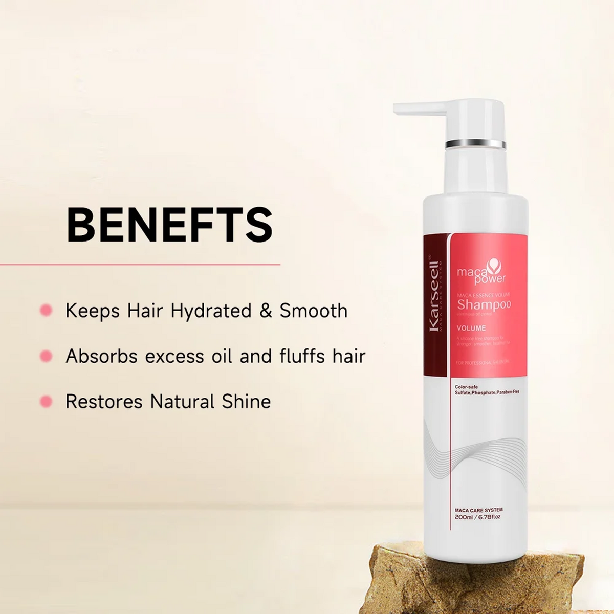 Karseell Maca Essence Volume Shampoo - 200ml