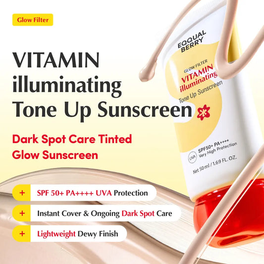 EQQUAL BERRY Vitamin Illuminating Tone Up Sunscreen (50ml)