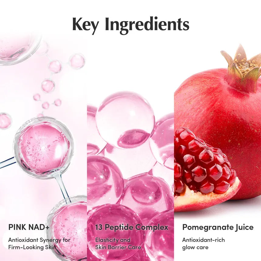 EQQUALBERRY NAD+ PEPTIDE BOOSTING SUN SERUM (50ml)