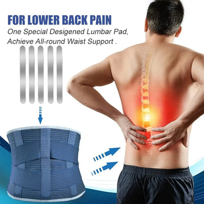 Lumbar Support Belt for Back Pain Relief