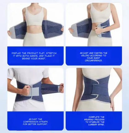 Lumbar Support Belt for Back Pain Relief