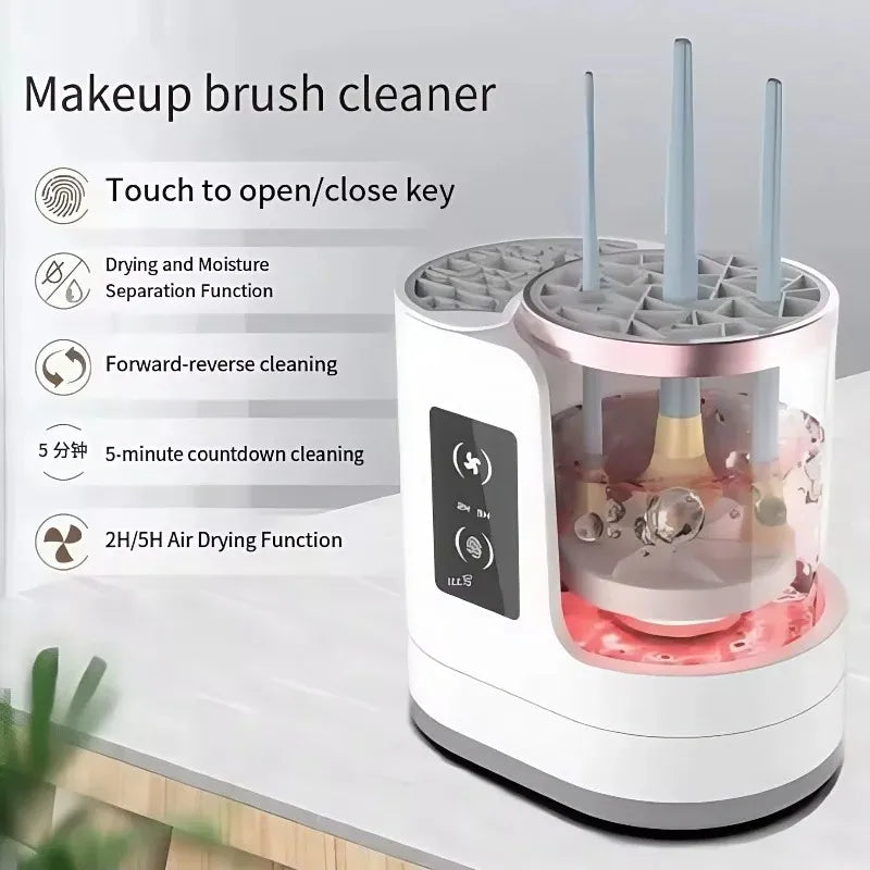 3-in-1 Makeup Brush Cleaning Machine