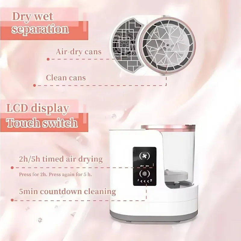 3-in-1 Makeup Brush Cleaning Machine