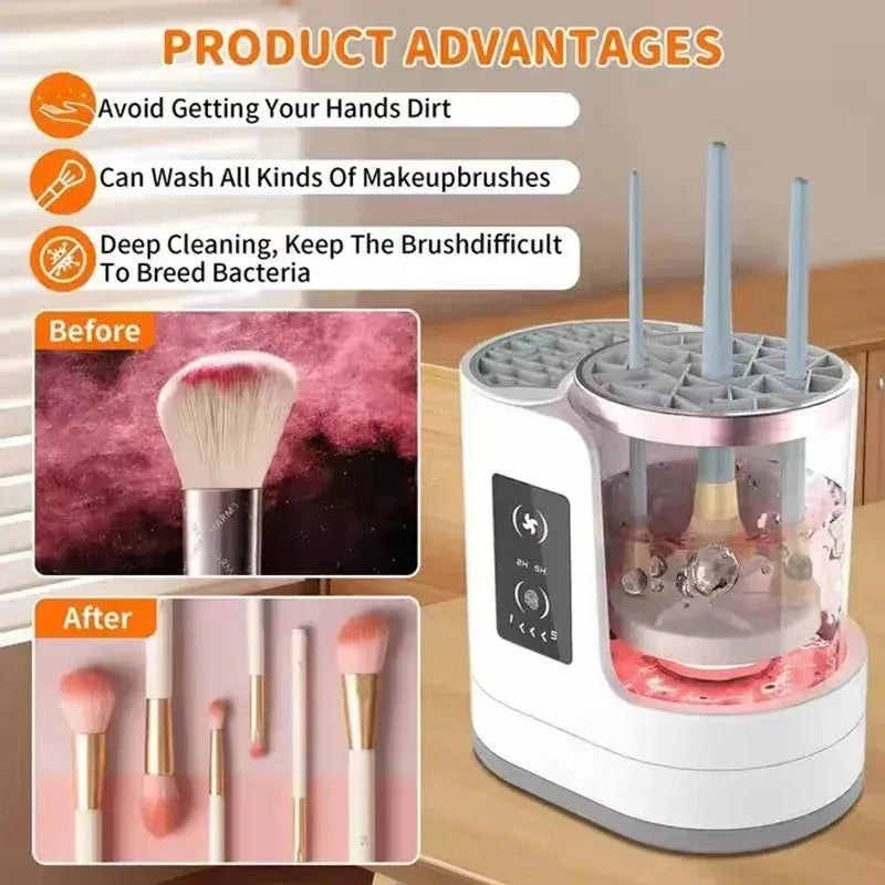 3-in-1 Makeup Brush Cleaning Machine