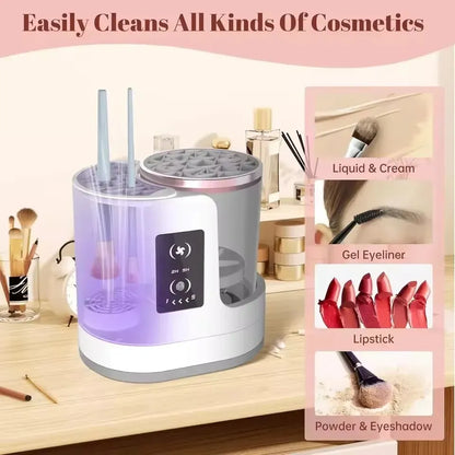 3-in-1 Makeup Brush Cleaning Machine