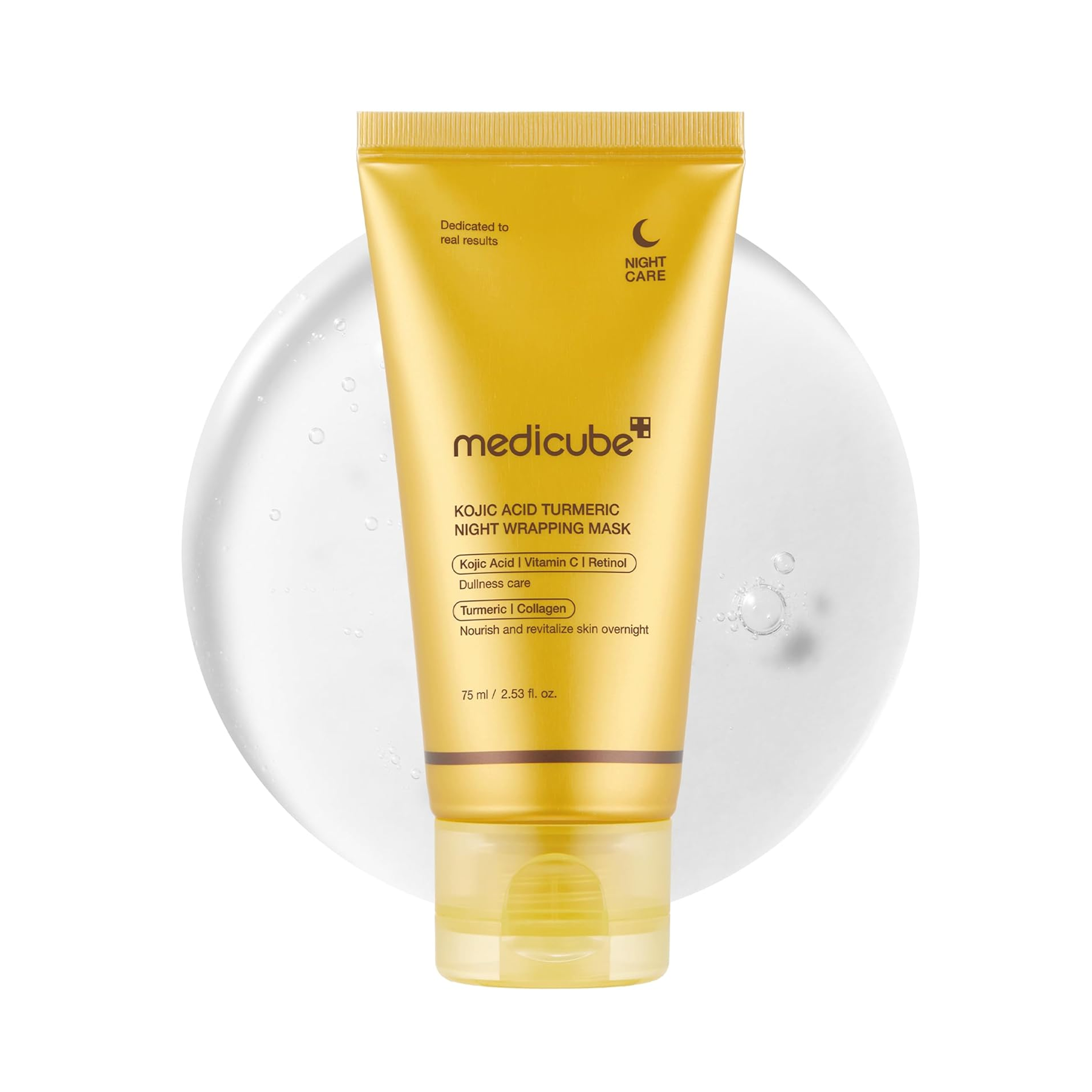 Medicube Kojic Acid Turmeric Night Wrapping Mask 75ml — buy in Kuwait at EmartGCC