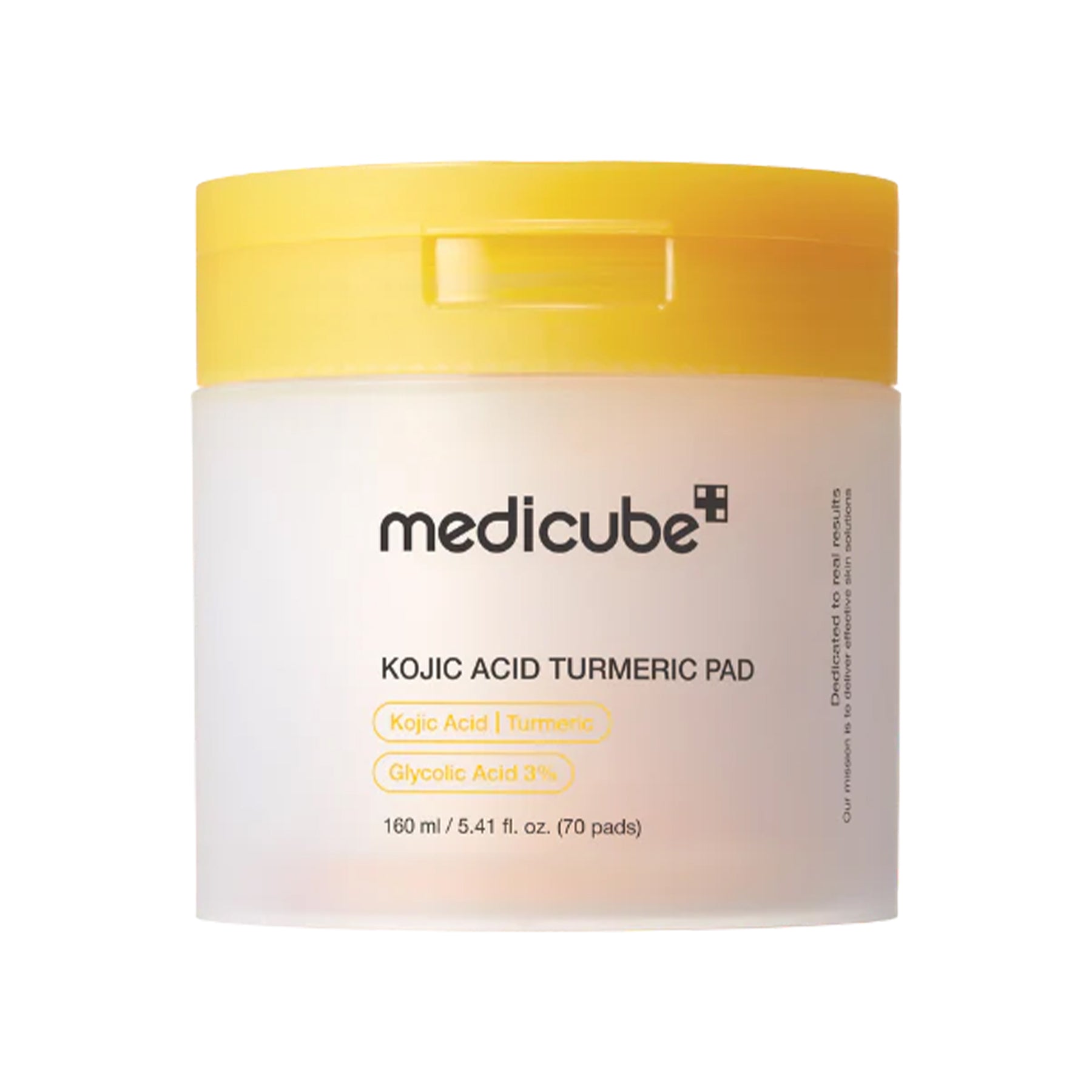 Medicube Kojic Acid Turmeric Pad 70 pads tub — buy in Kuwait at EmartGCC