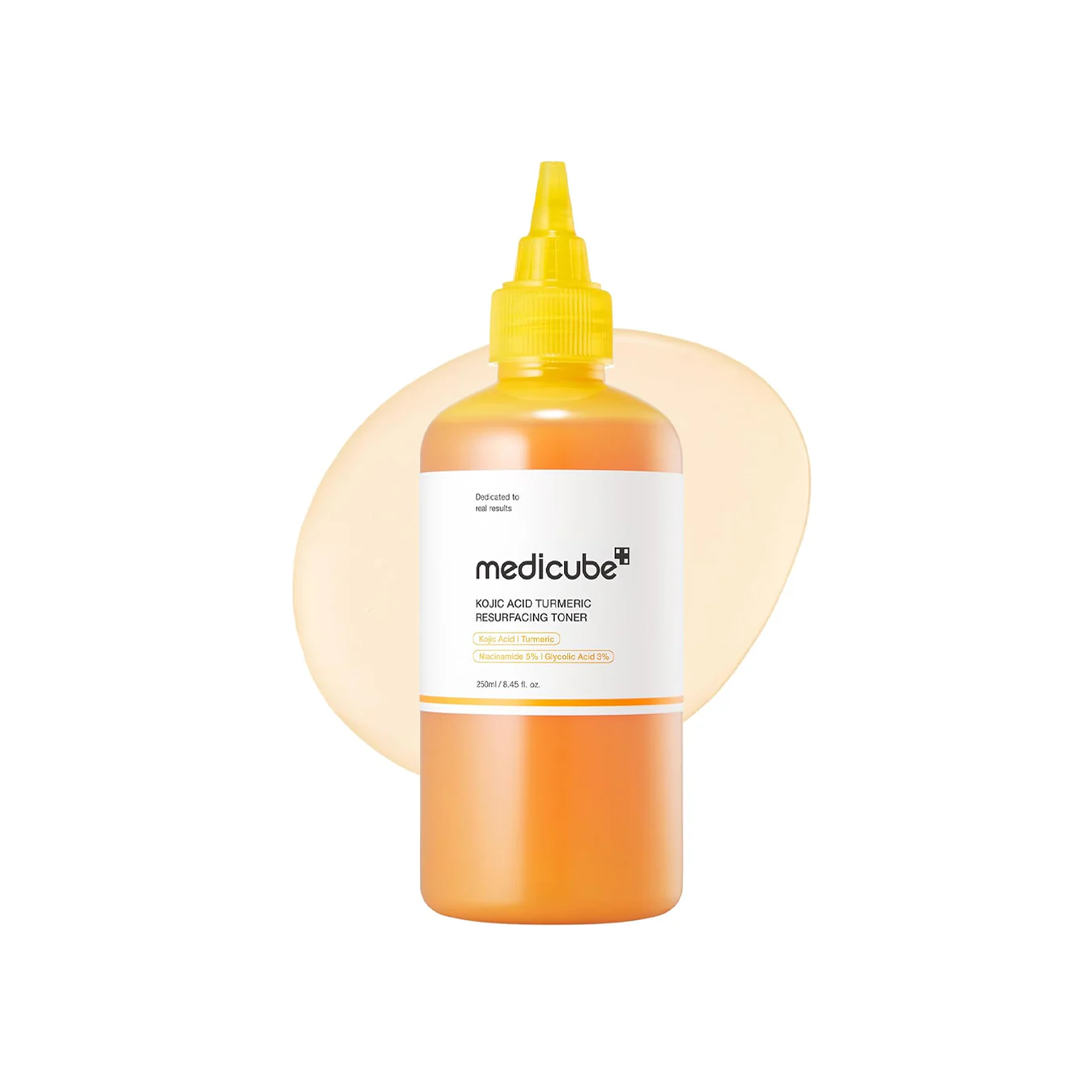 Medicube Kojic Acid Turmeric Resurfacing Toner 250ml bottle — buy in Kuwait at EmartGCC