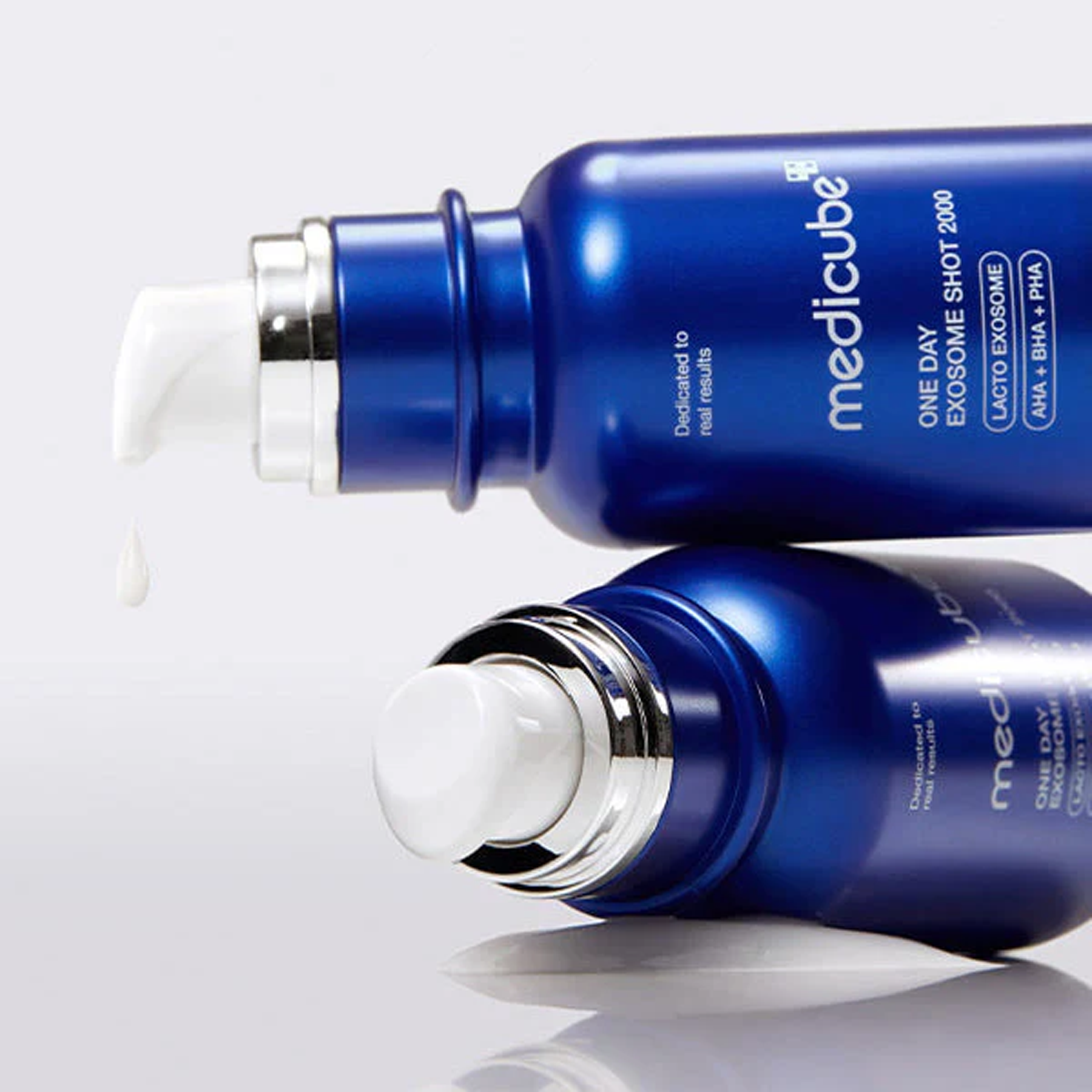 Key benefits of Medicube One Day Exosome Shot 2000: refined pores, smoother texture and oil control