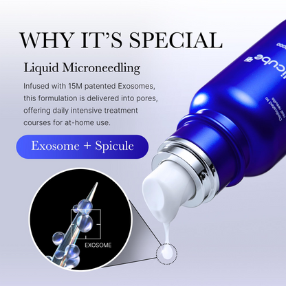 Key benefits of Medicube One Day Exosome Shot 7500: deeper pore refining, smoother texture and oil control