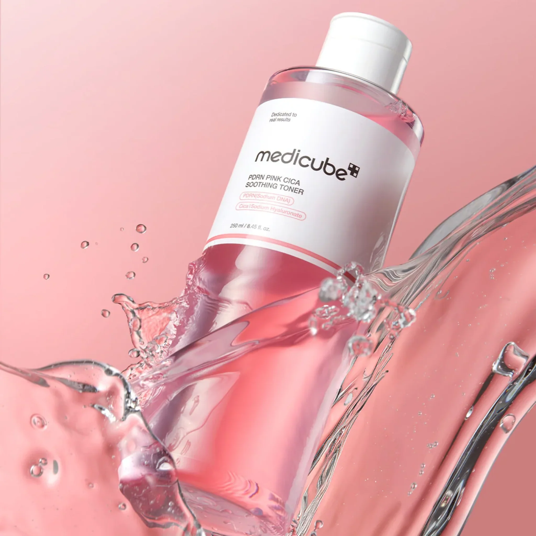 Medicube PDRN Pink Cica Soothing Toner 250ml bottle — buy in Kuwait at EmartGCC
